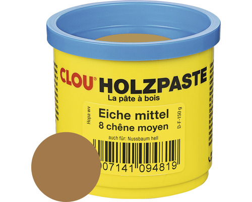 Clou houtpasta eiken medium 150 g