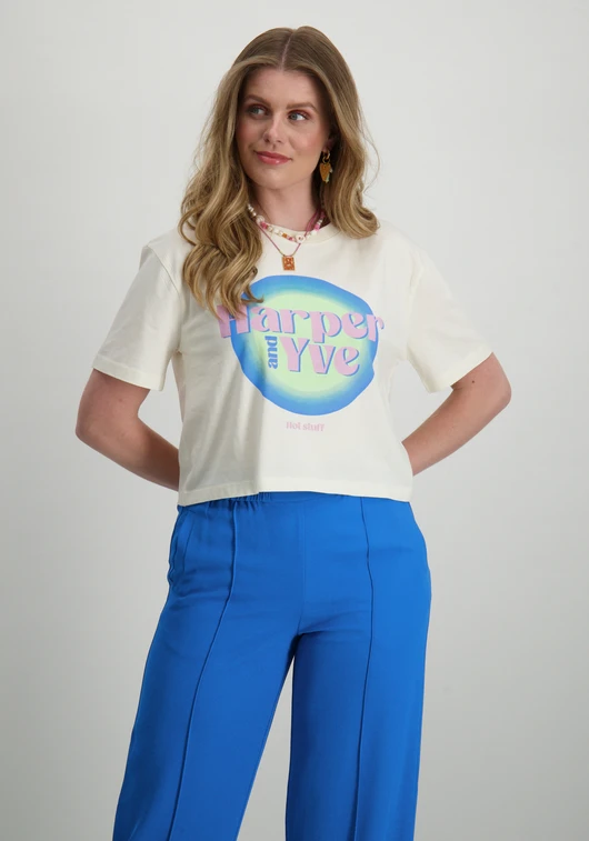 Harper & Yve T-shirt cropped Hotstuff SS25Y308