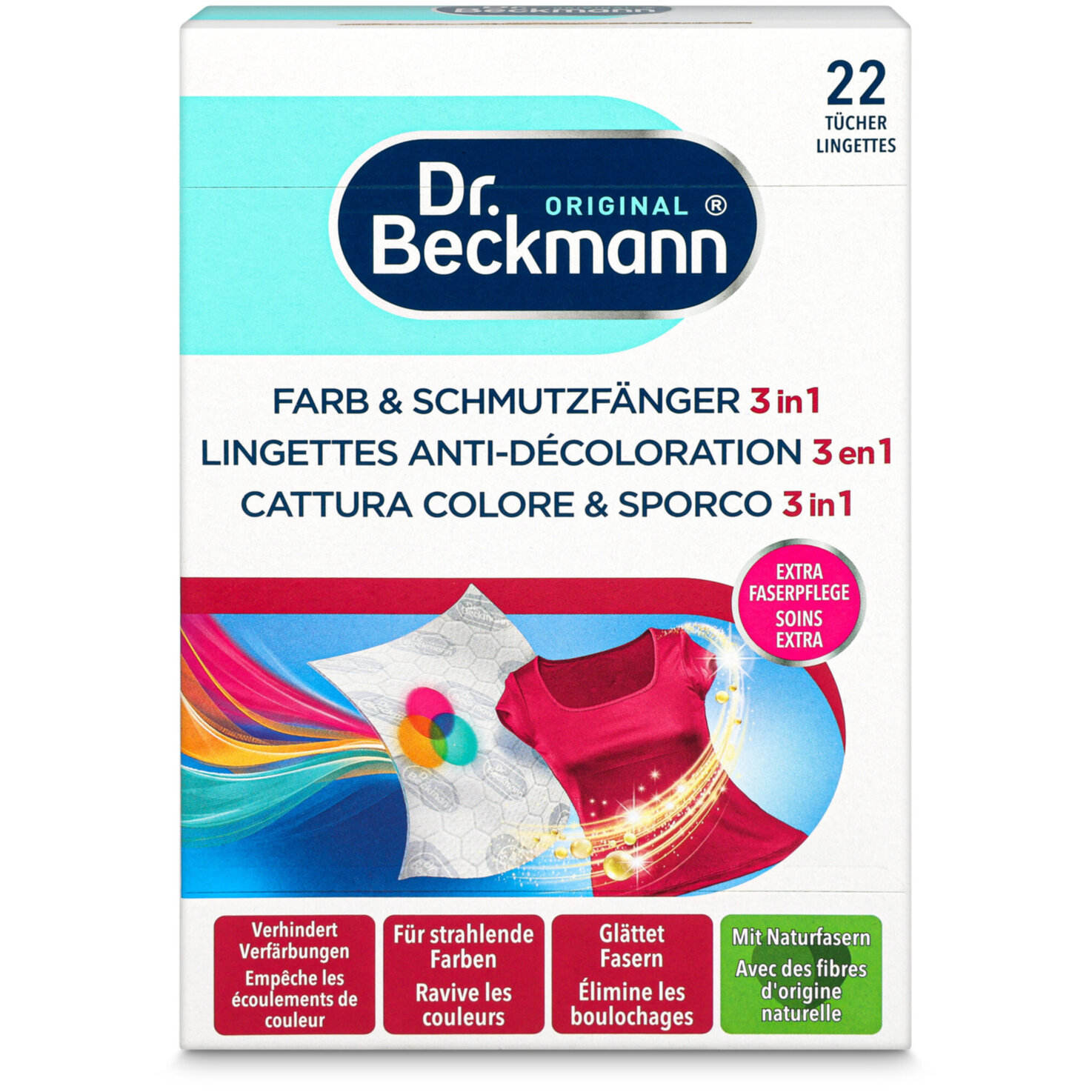 Dr. Beckmann Farb & Schmutzfänger 22 Stück
