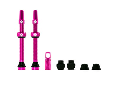 Muc-Off ventil sæt Tubeless 2 stk. 60 mm Pink