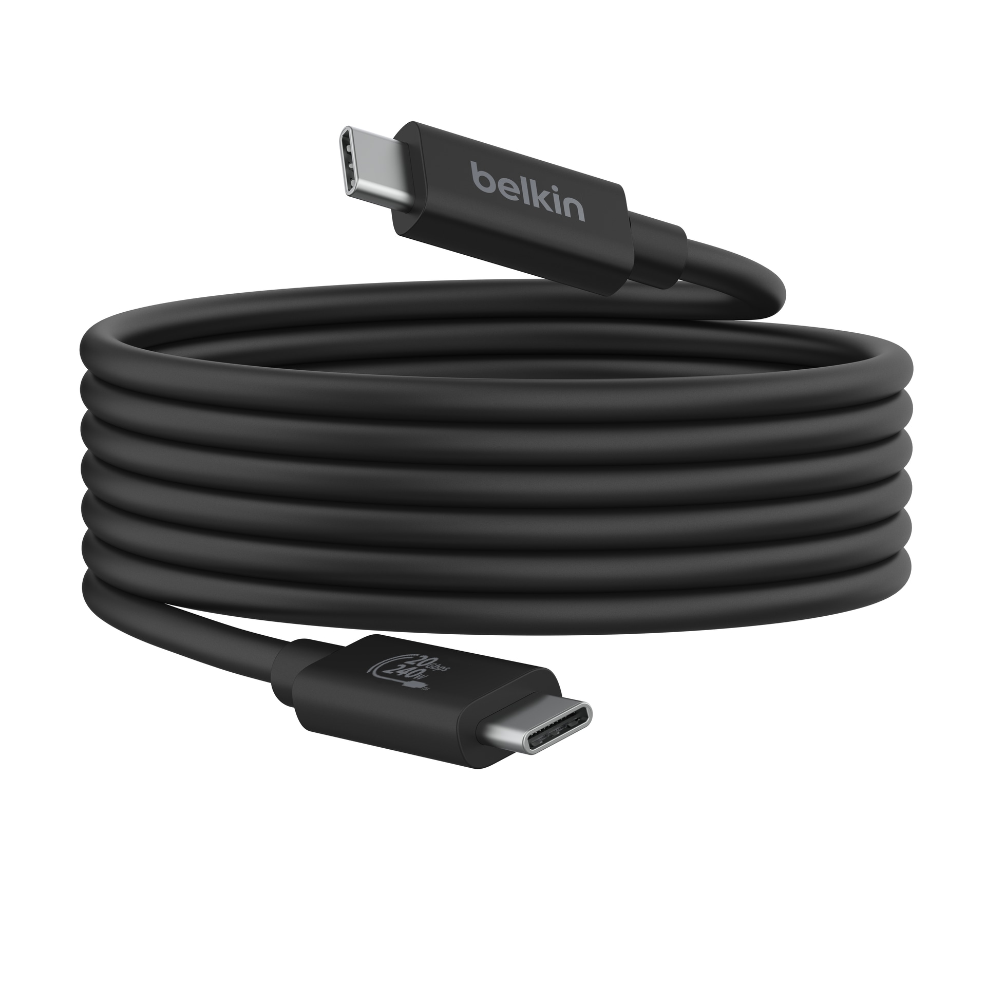 Belkin USB-Kabel »Connect« USB-C 200 cm USB4 USB-C / USB-C, 240W, 20 Gbit/s