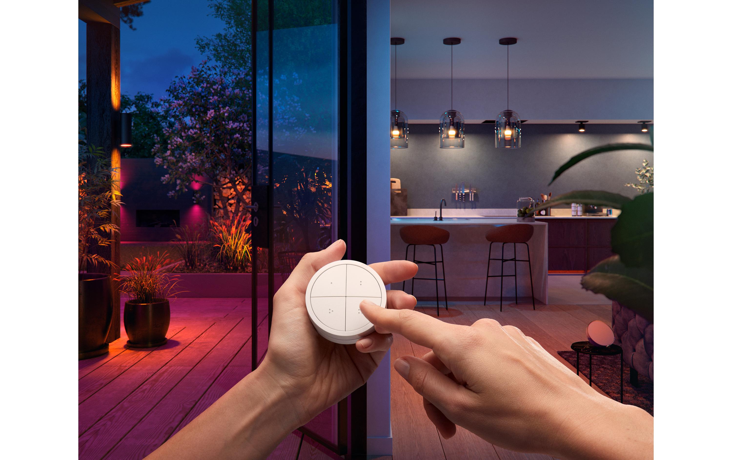 Zubehör Tap Dial Schalter, Weiss, EUZubehör für Philips Hue Lichtsystem