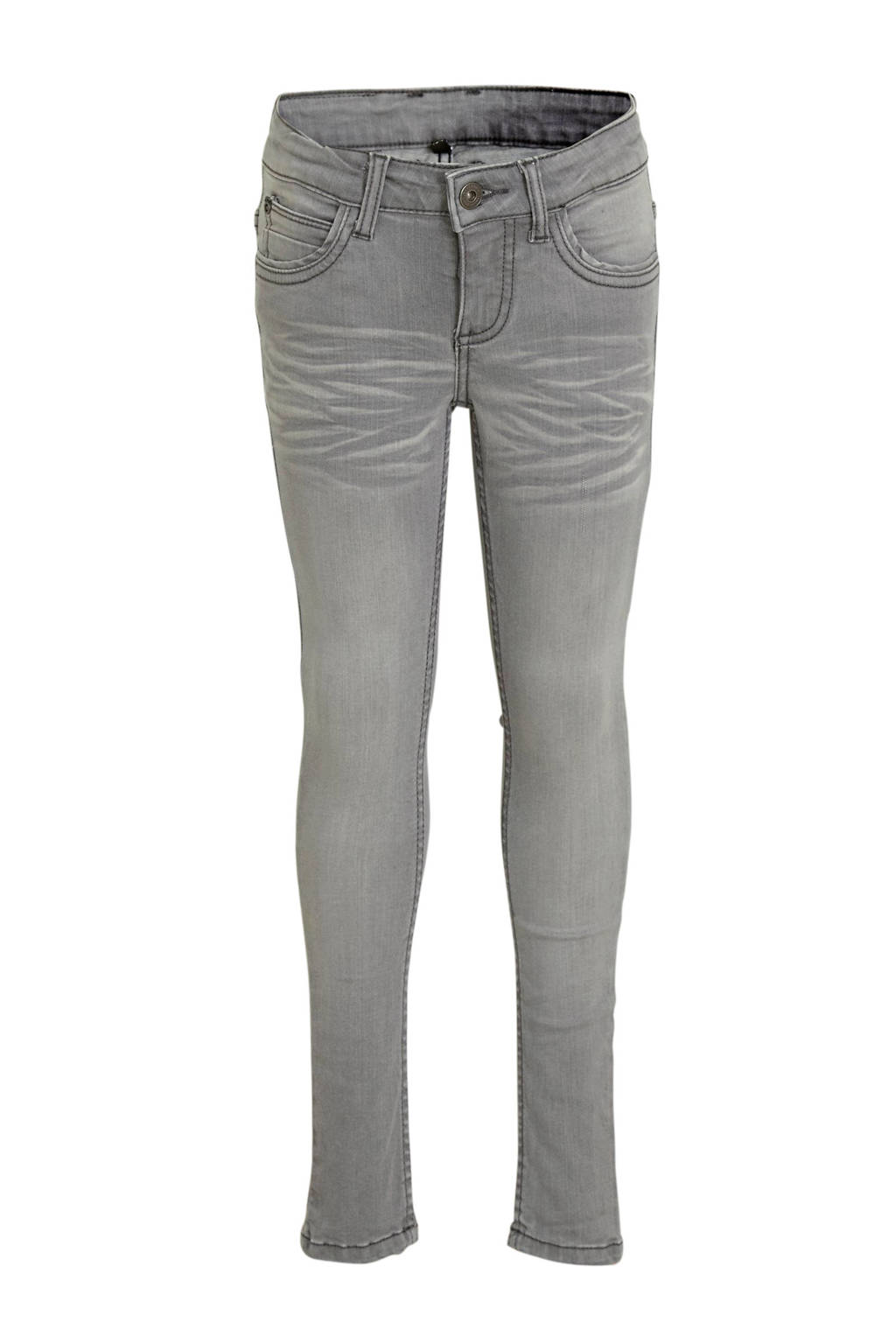 Quapi skinny fit jeans Josine grijs