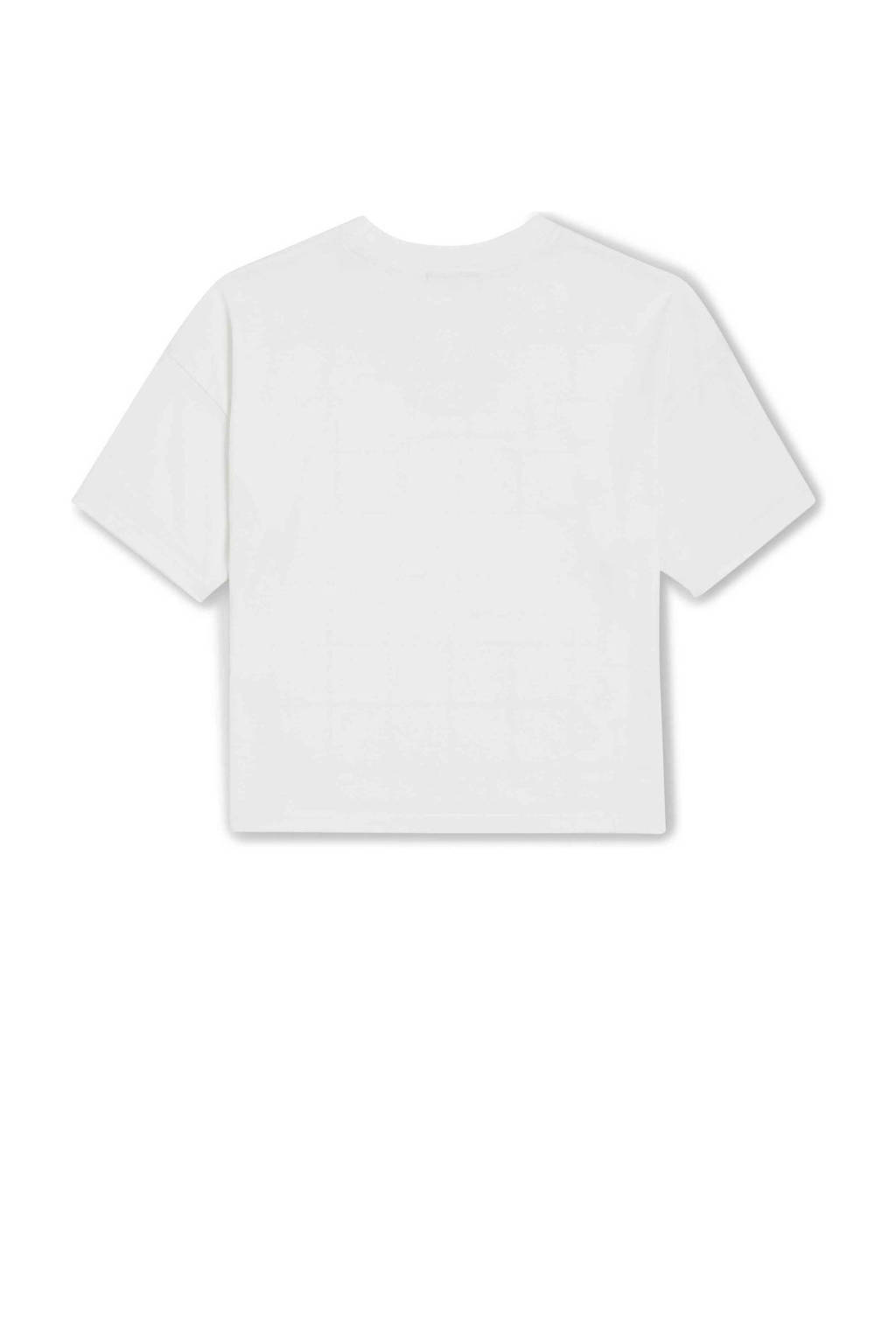 O'Neill T-shirt met printopdruk wit