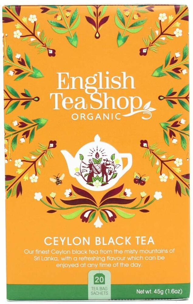 English Tea Shop Ceylon Svart te teposer