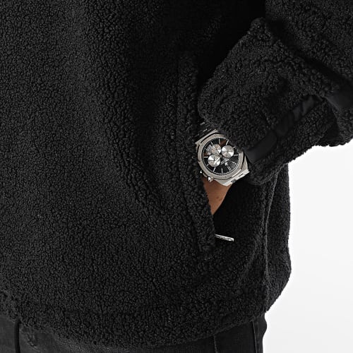 Veste Capuche Zippée Polaire Essential Fleece II5802 Noir