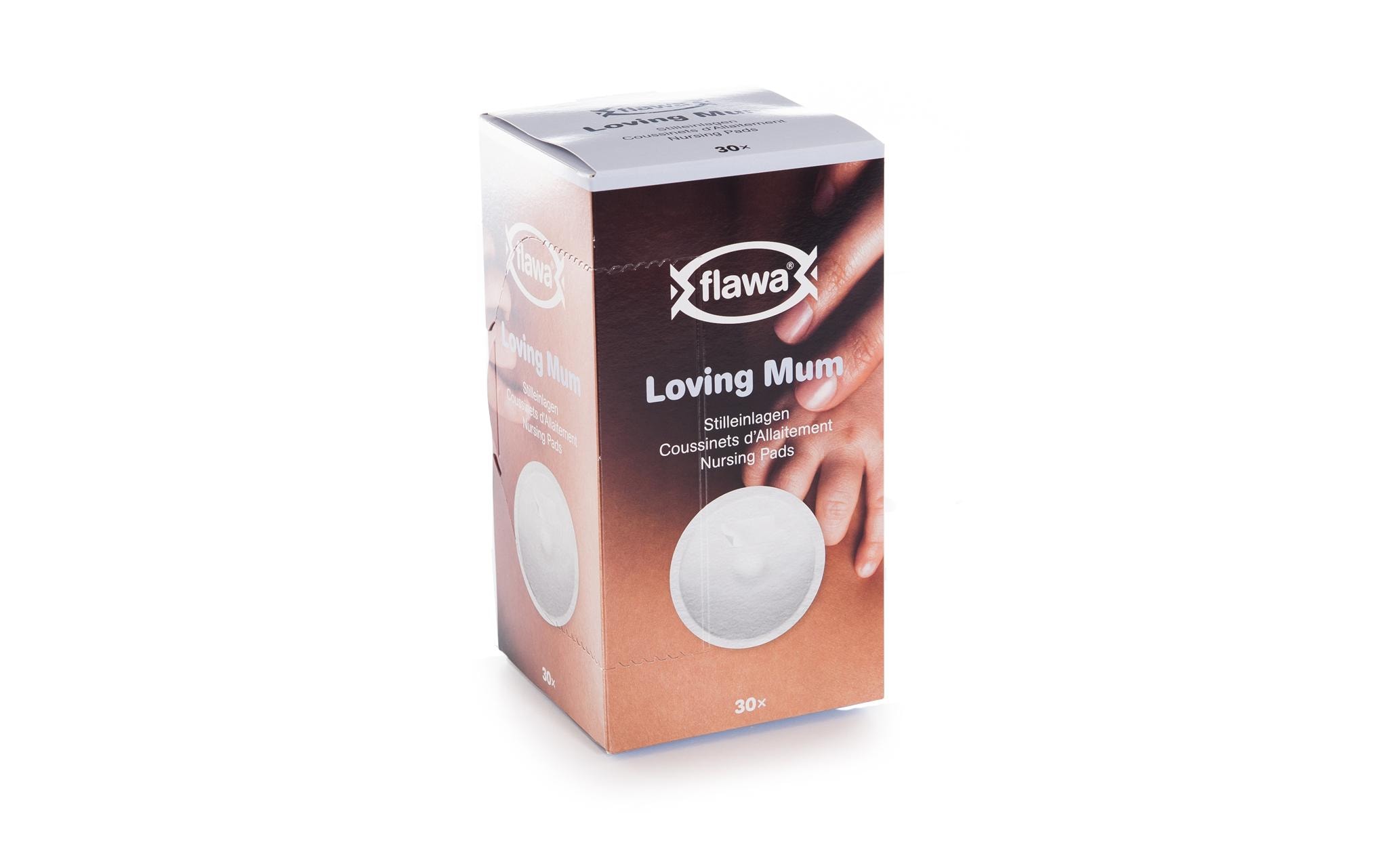 Loving Mum Classic Stilleinlagen 30 StückBrustpads mit sanftem Tragegefühl