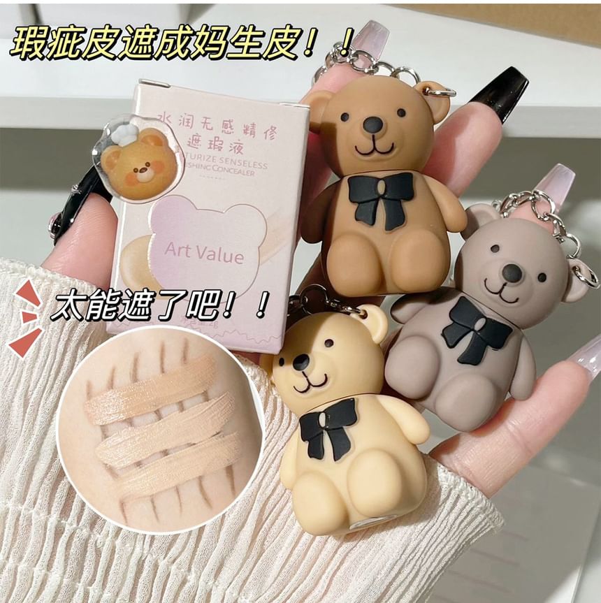 Art Value - Bear Keychain Moisturizing Concealer - 3 kleuren