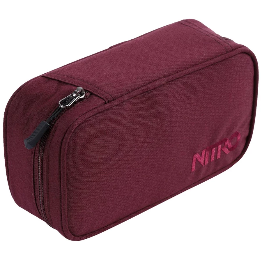 Nitro XL - Schlampermäppchen 21 cm wine