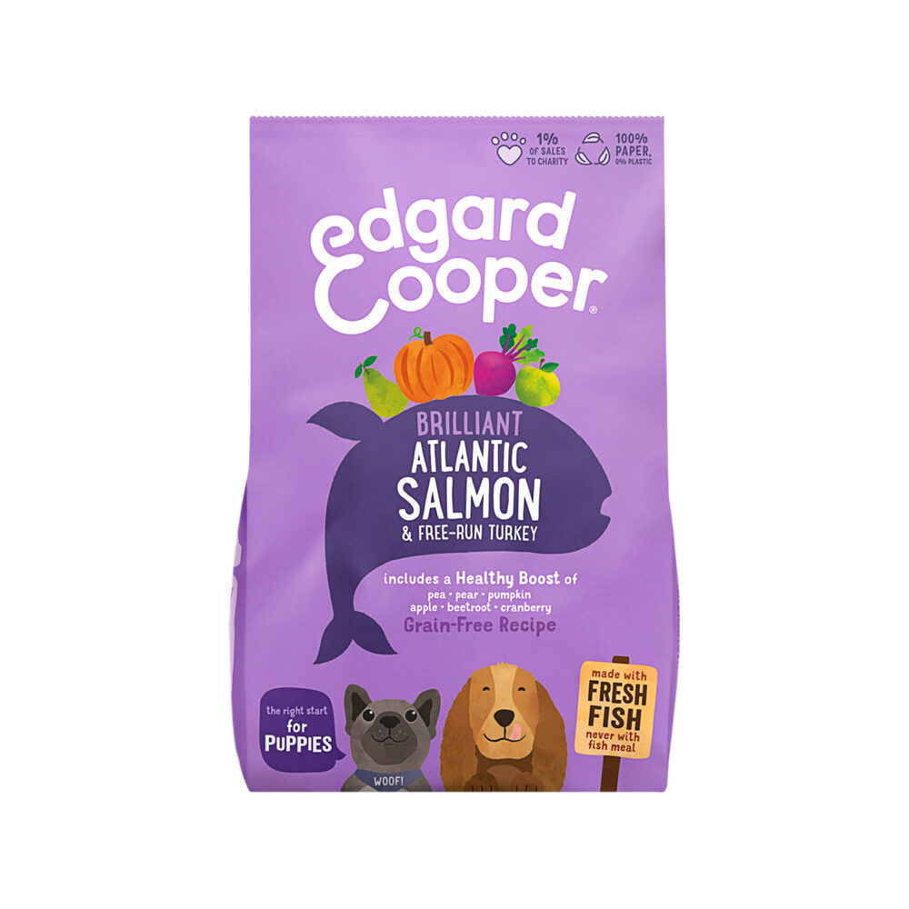 Edgard & Cooper Puppy - Zalm & Scharrelkalkoen