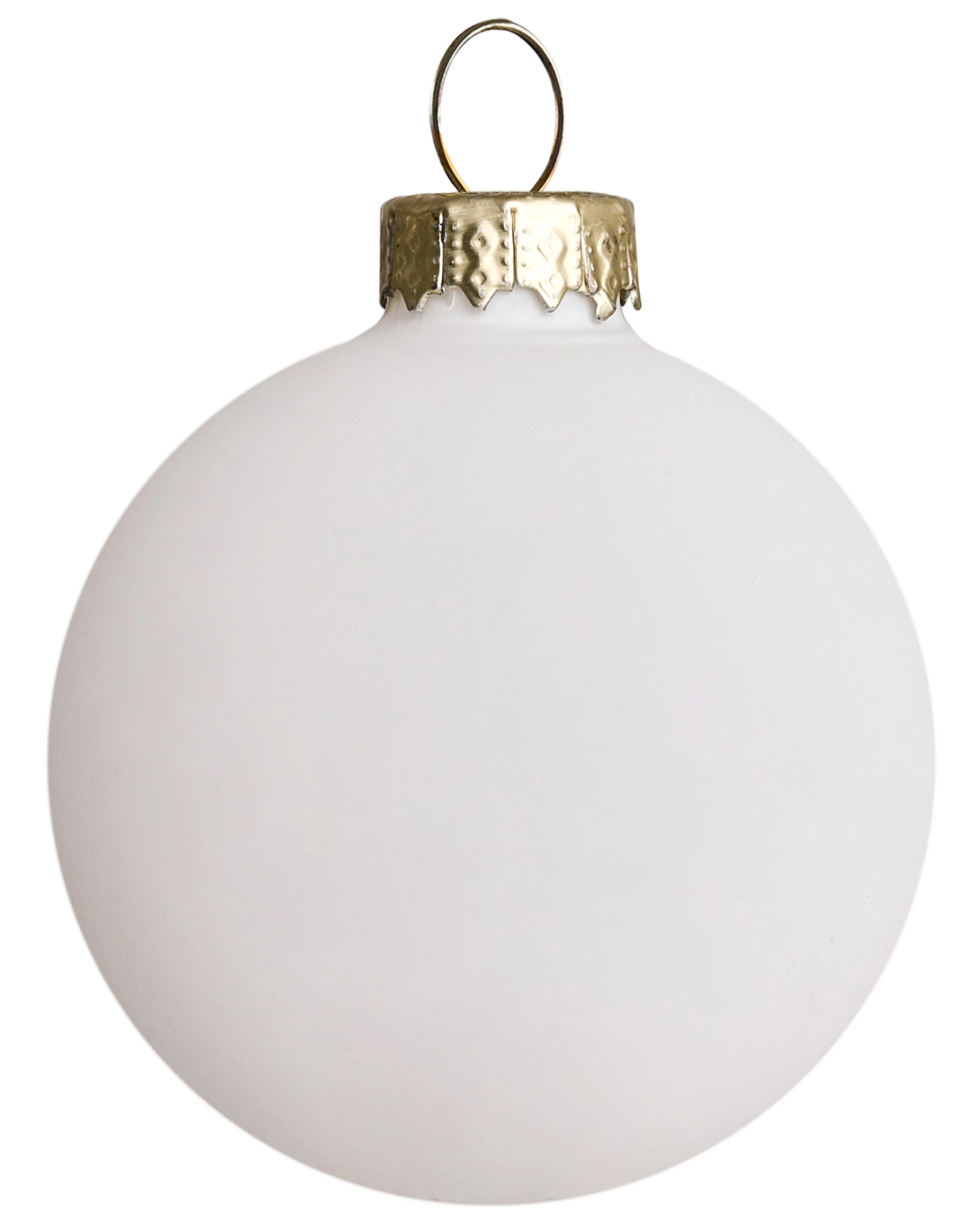 Set van 50 kerstballen SNOWFLAKE Glas Rood/wit