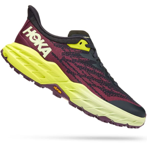 Chaussure trail HOKA ONE ONE SPEEDGOAT 5 W BLUE GRAPHITE/EVENIG PRIMROSE