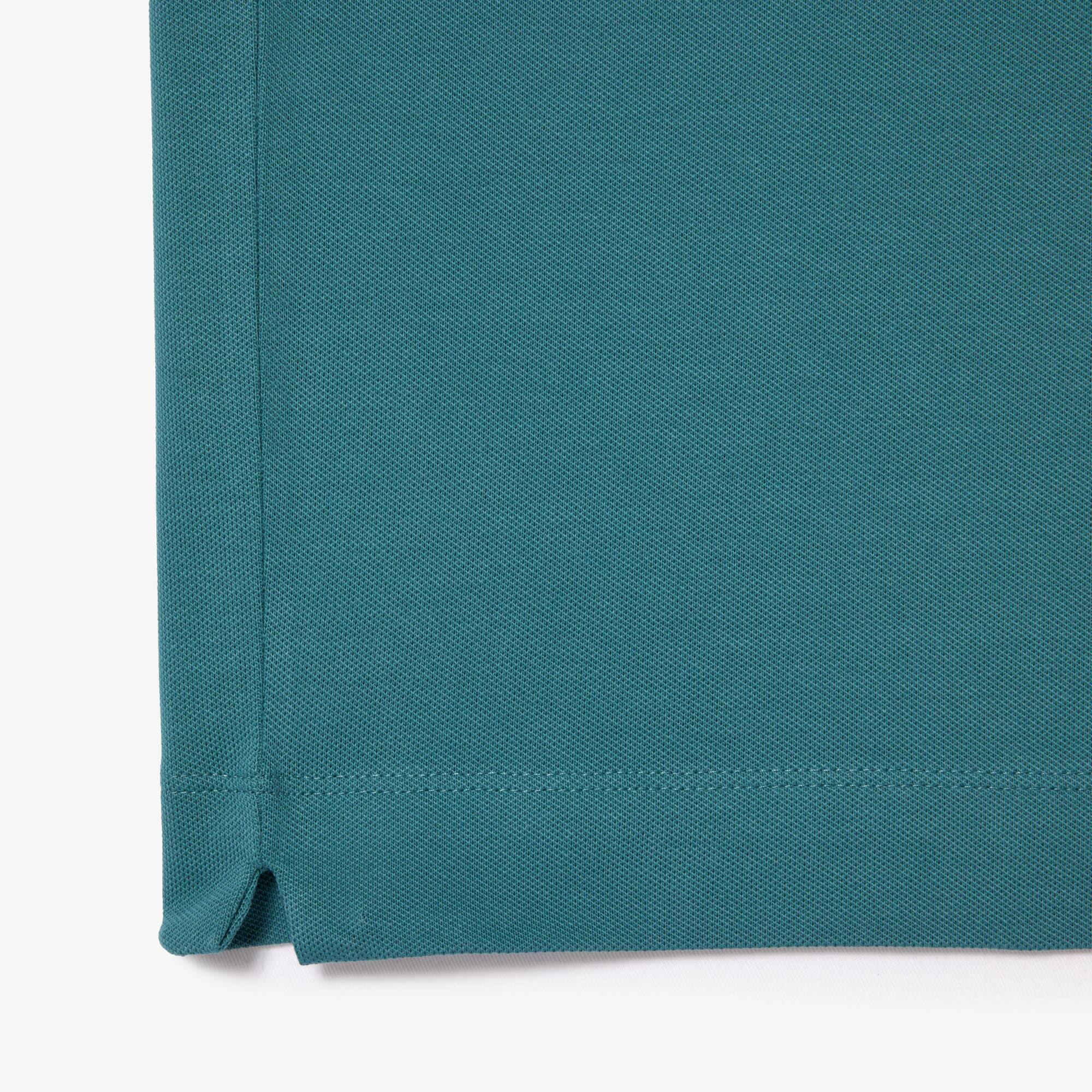 Smart Paris Stretch Cotton Piqué Poloshirt Kurze Ärmel - Blau - Lacoste - Herren