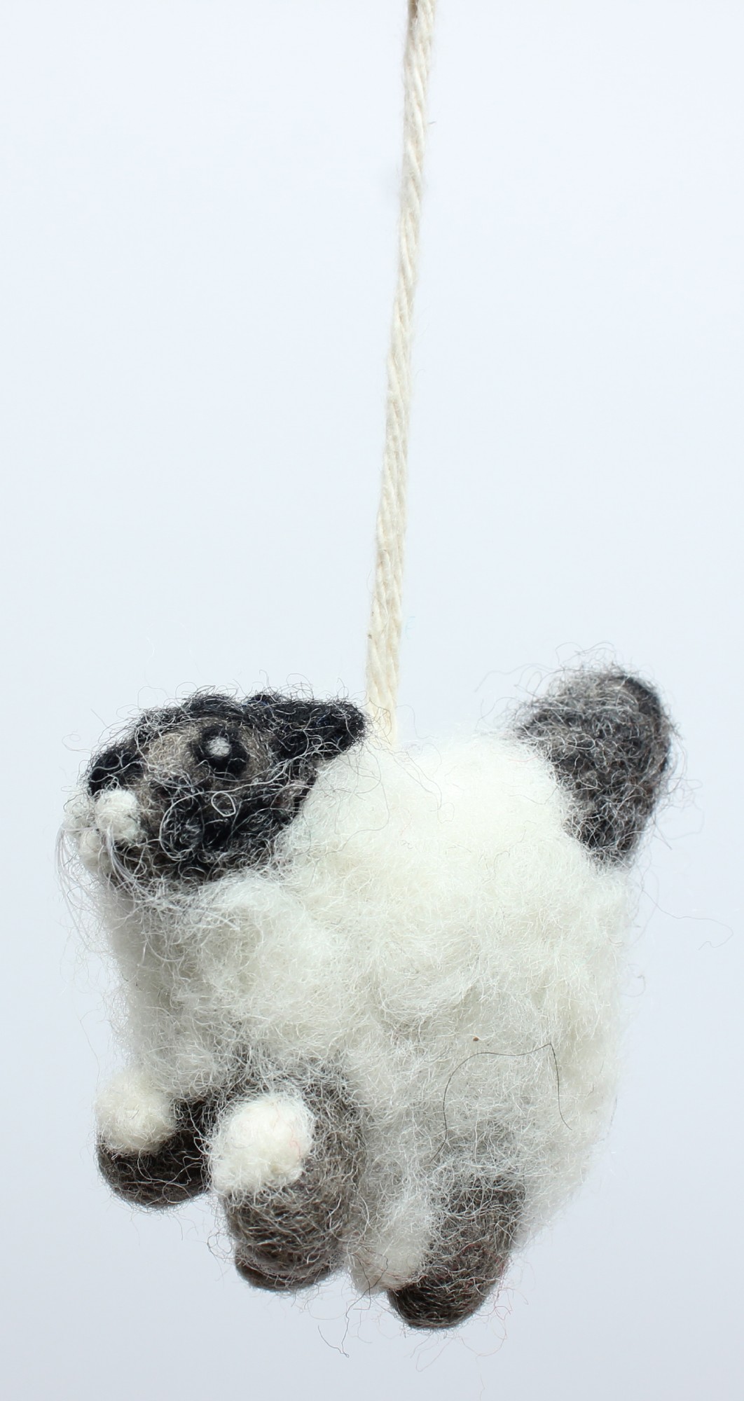 Anhänger 'Schaf' aus Filz, H 7 cm, B 7 cm, L 3,5 cm günstig bestellen