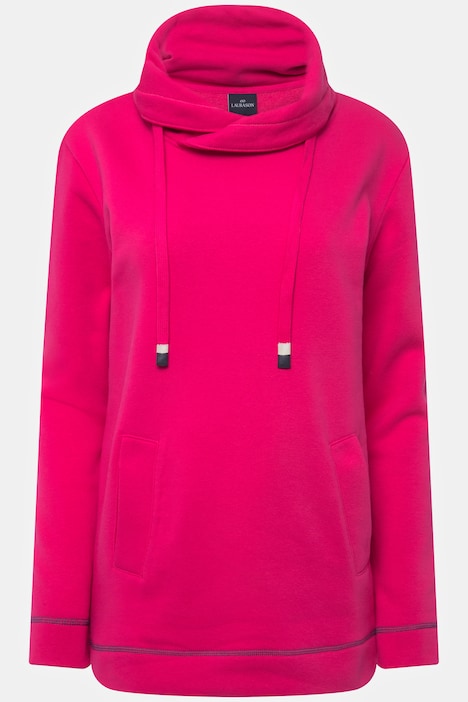 Sweatshirt, Stehkragen, Langarm