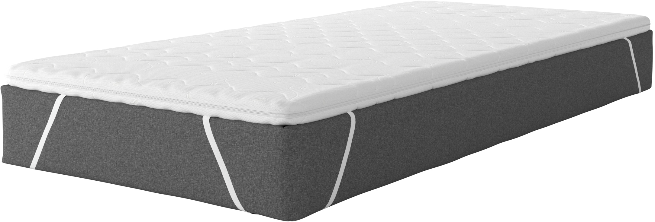 my home Topper »Sandy, Topper 90x200 cm,180x200 cm, über 900 4,5 Sterne Bewertungen« Matratze, Boxspringbett, Allergiker geeignet (Hausstauballergiker)