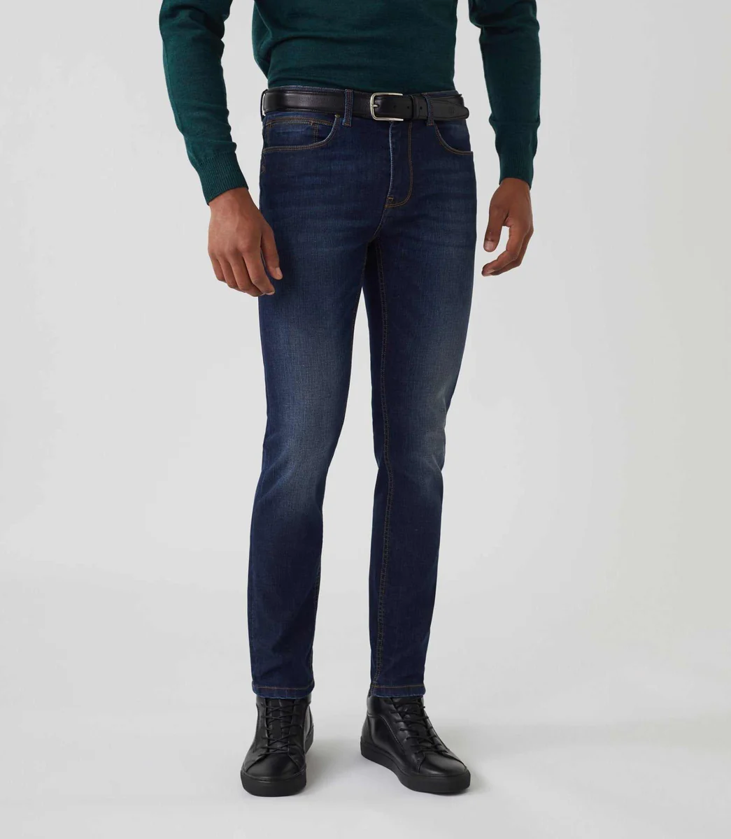 Jean slim bleu moyen 