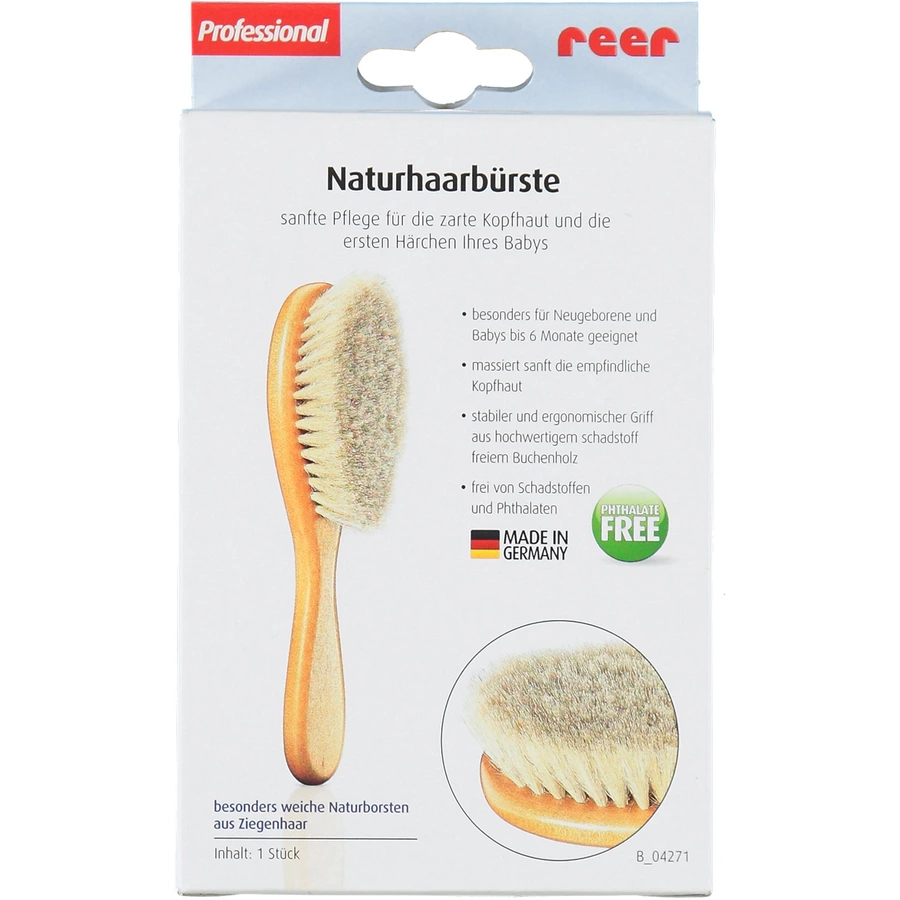 reer Naturhaarbürste Ziegenhaar
