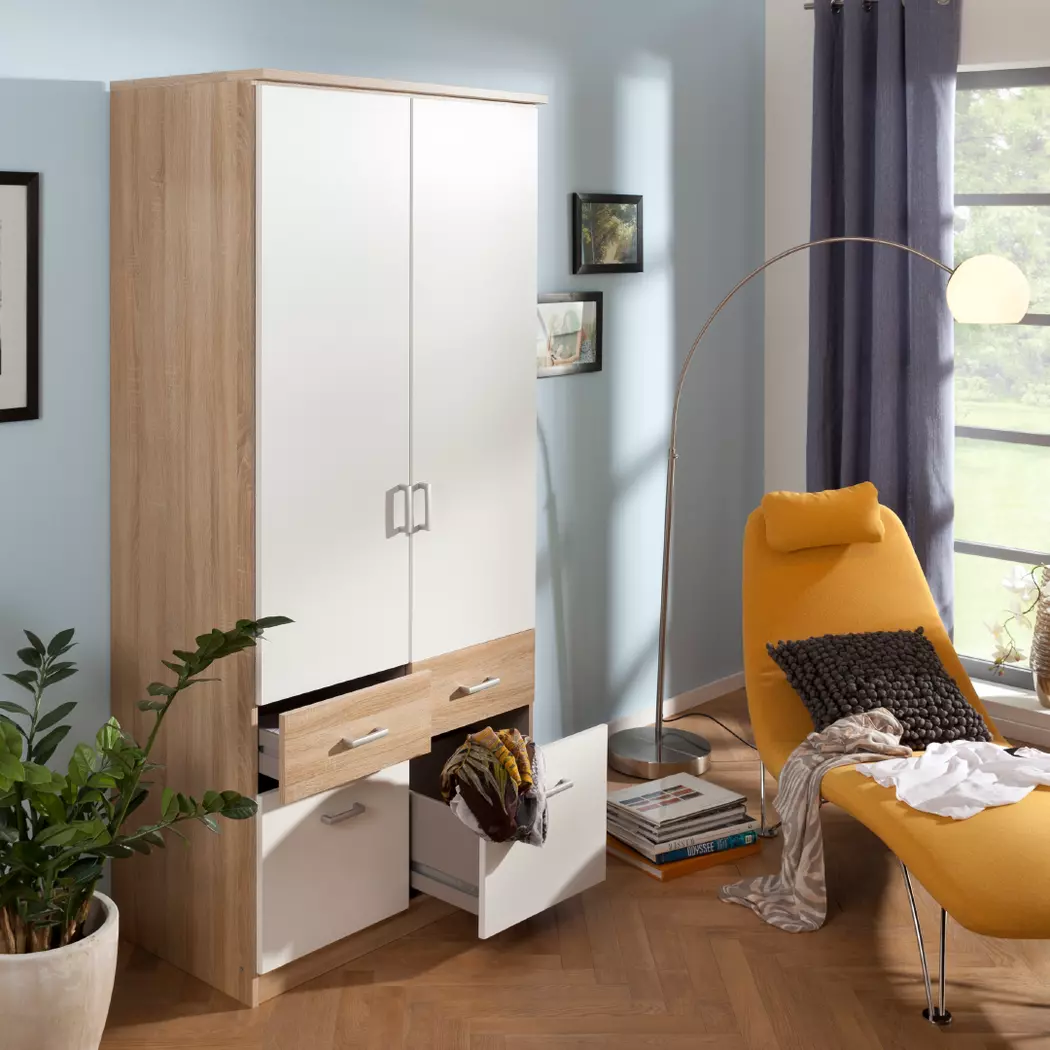 Kleiderschrank Bremen-Extra 91 x 199 cm