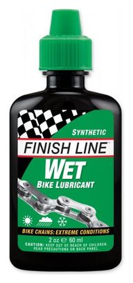 Lubrifiant Chaîne Finish Line Wet Lube 60ml