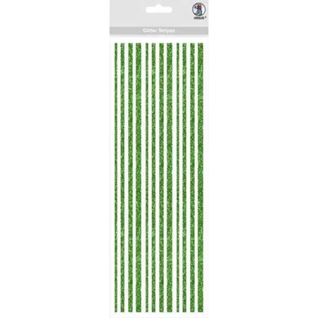 URSUS Glitter Stripes dunkelgrün