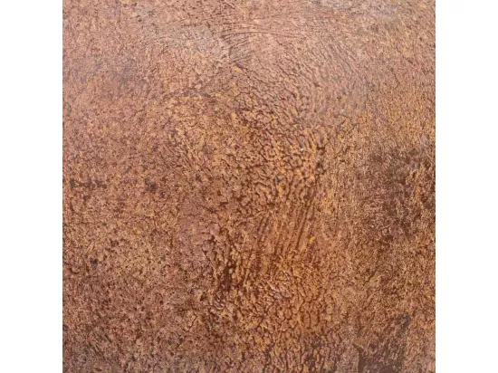 Vase en magnésium marron 30,5x30,5x37h cm