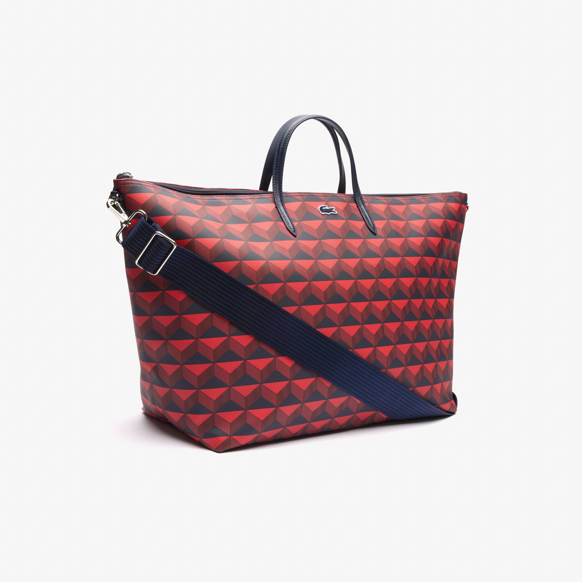 XXL L.12.12 Piqué Tote-Bag Taschen - Rot - Lacoste - Unisex