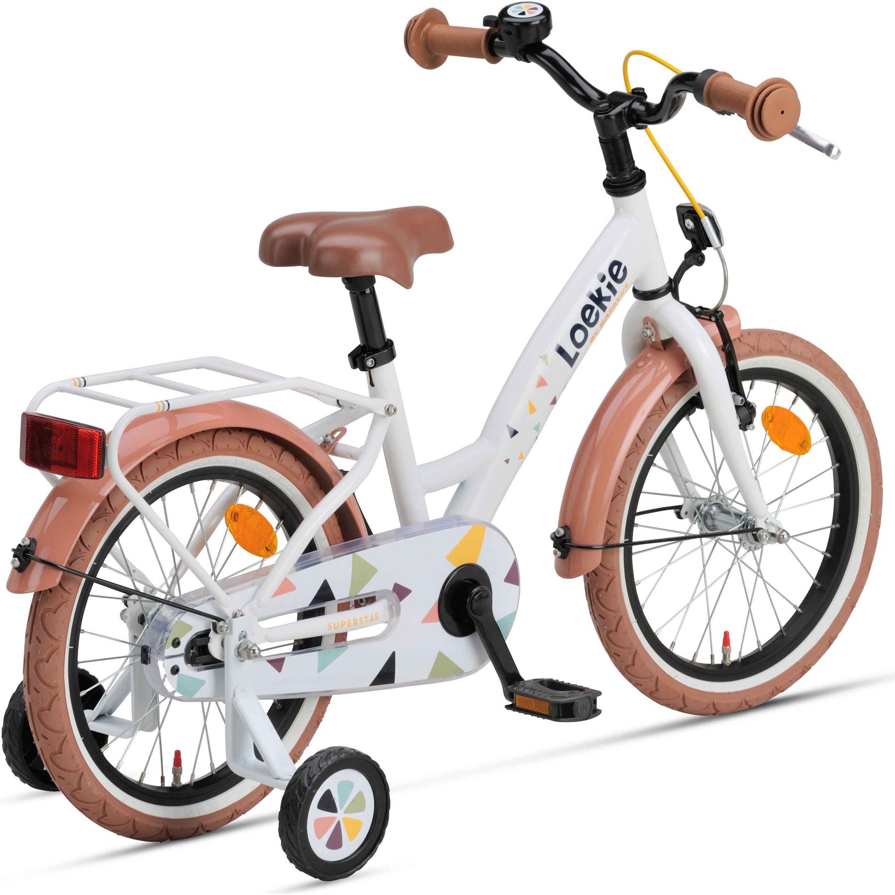 Loekie Superstar 16 inch Meisjesfiets 2026
