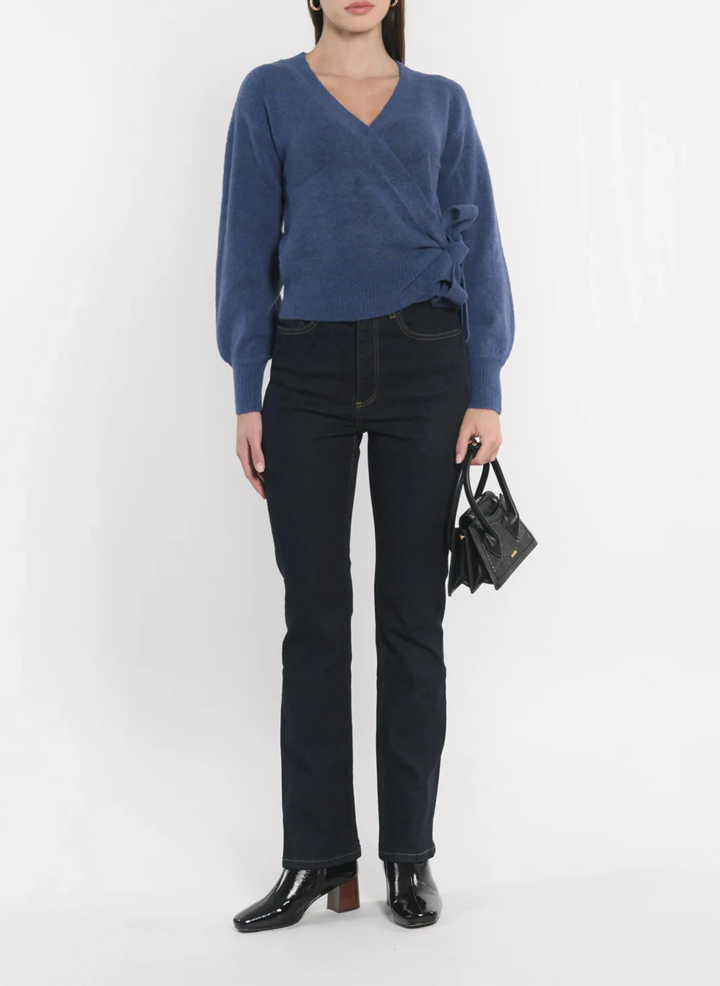 CONNIE - Gilet cache coeur | Bleu