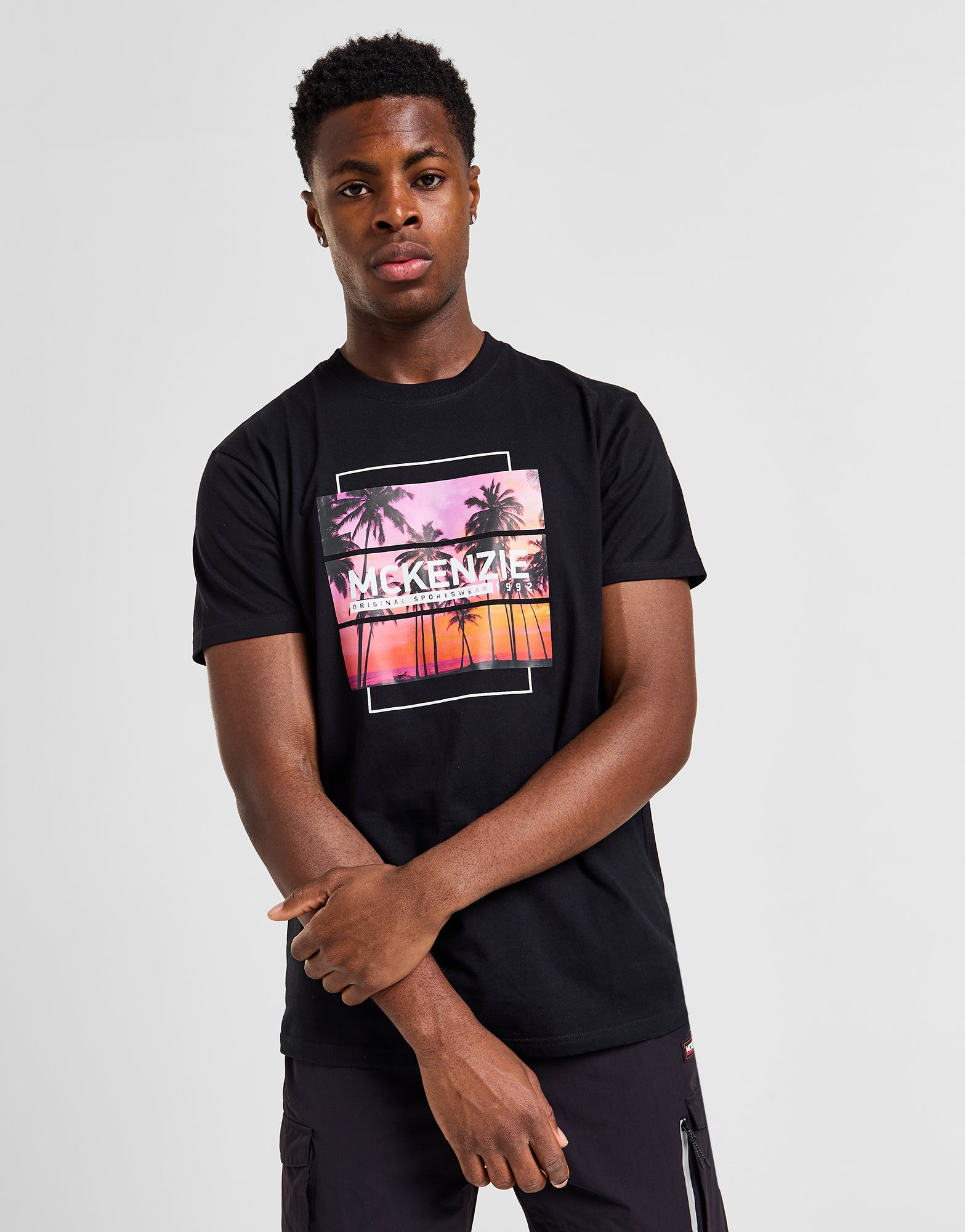 McKenzie T-shirt Sunset Palm Homme