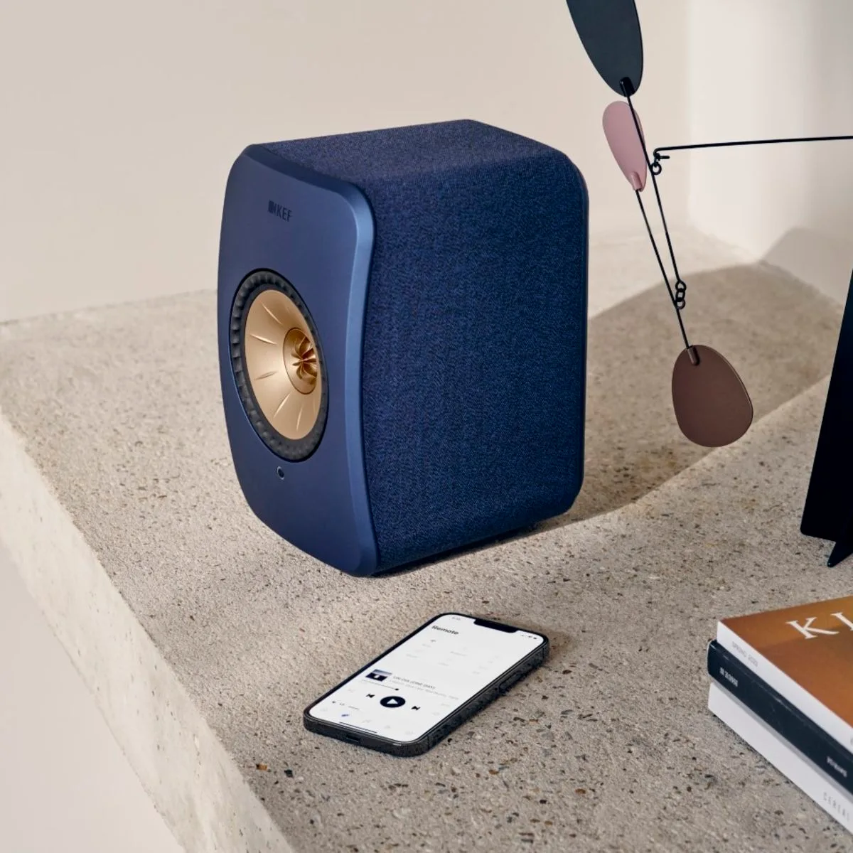 KEF LSX 2 Bleu Enceintes sans fil hi-fi