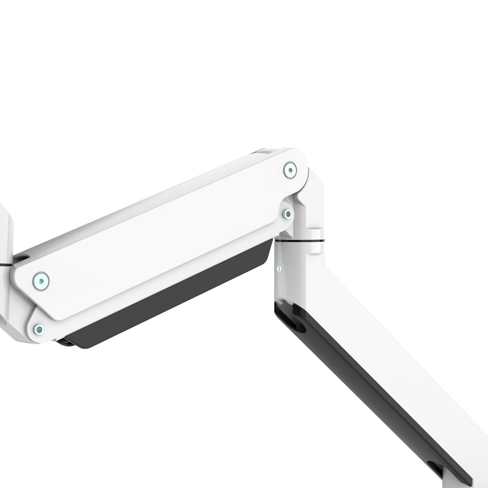Neomounts NM-D775DX3WHITE bureausteun voor 3 flatscreens