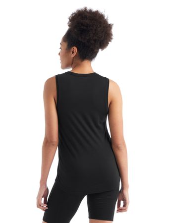 SPHERE II Damen-Merino-Tanktop  black  L