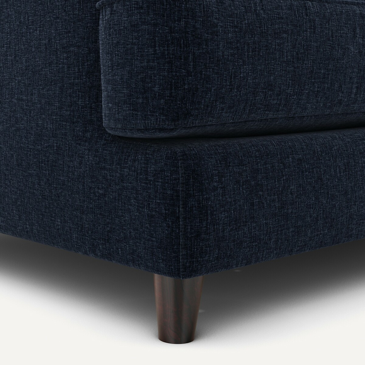 AM.PM<br>Sofá compacto de 2 lugares em veludo chenille, Alwine