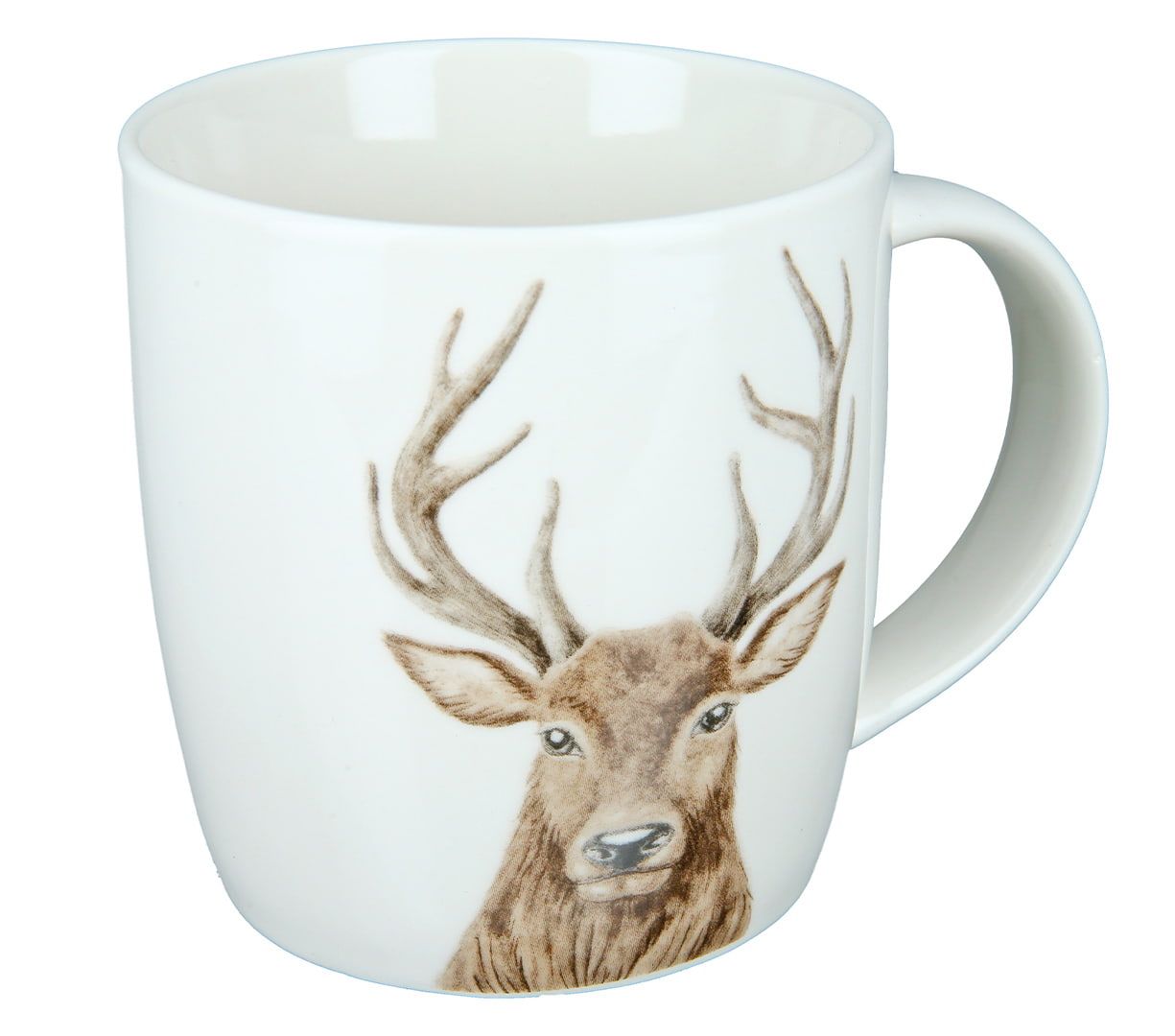 Porzell Tasse Hirschkopf