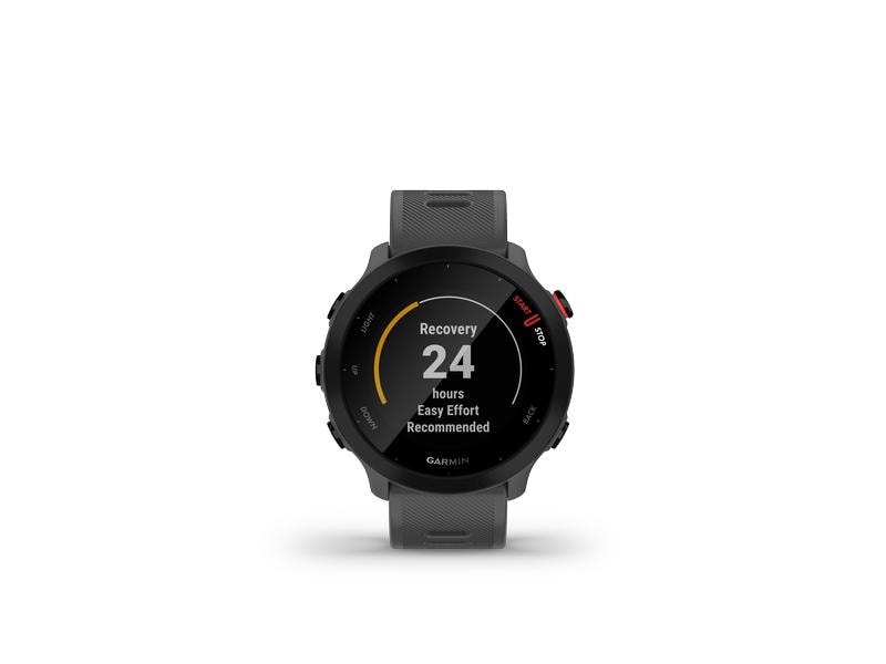 GARMIN Sportuhr Forerunner 55 Grau/Schwarz GPS-Laufuhr