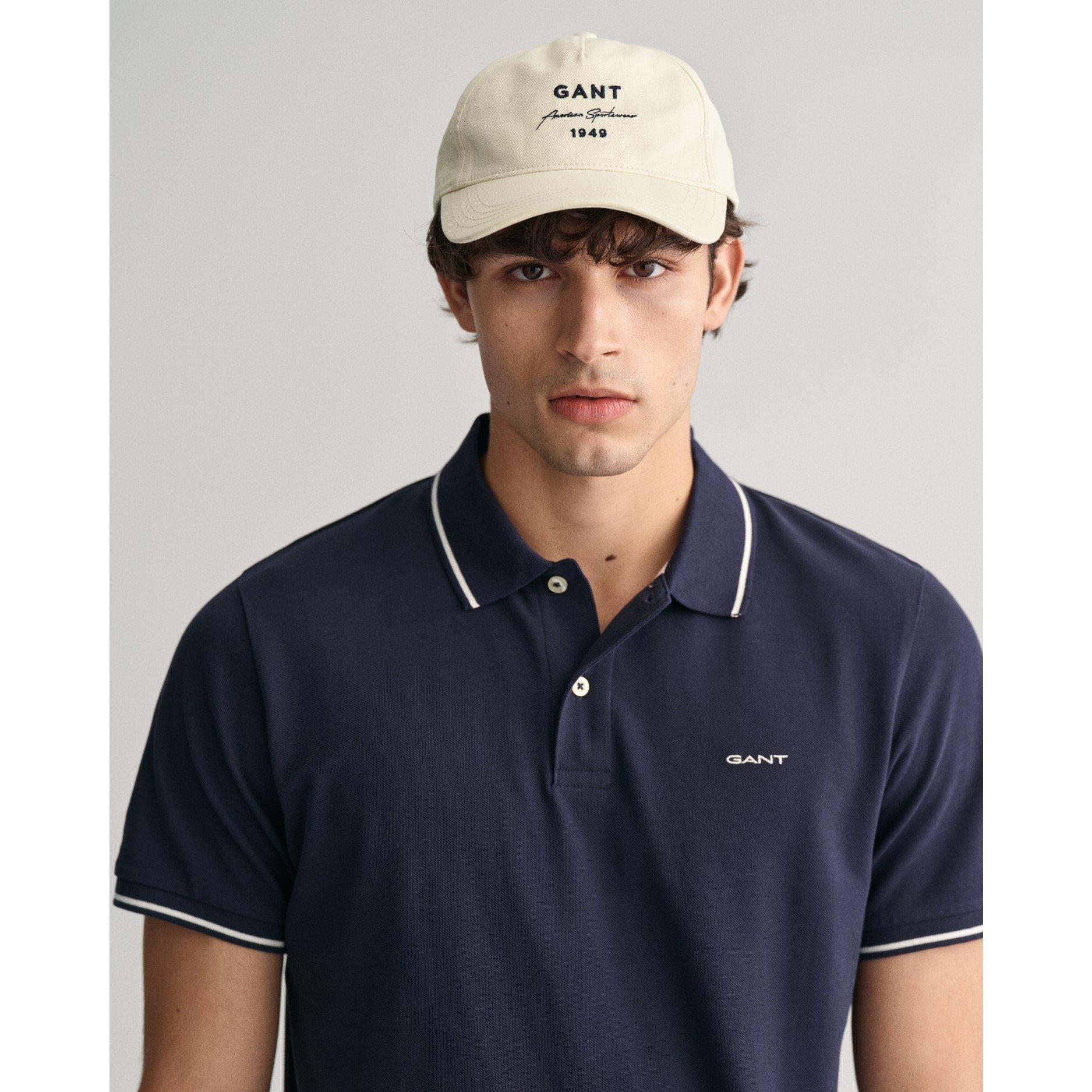 Gant Tipped Pique Polo Shirt