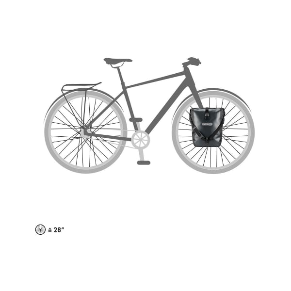 Saccoche Vélo ORTLIEB SPORT-ROLLER CLASSIC 25L ASPHALT/BLACK