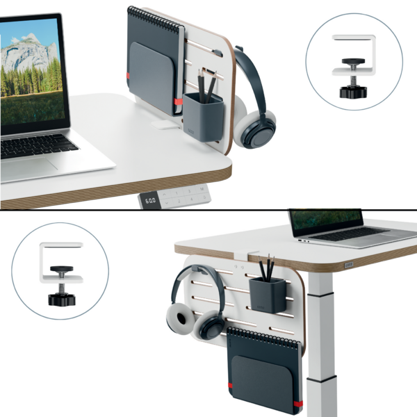 Bureau Ophangbord Klein 42x25 cm wit