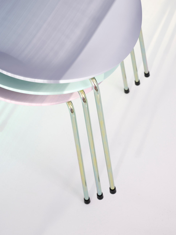 Fritz Hansen Series 7™ Rainbow onderstel, Violet
