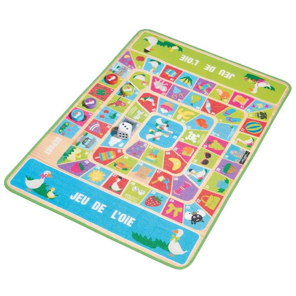 Tapis jeu de l'oie XL 130x93cm