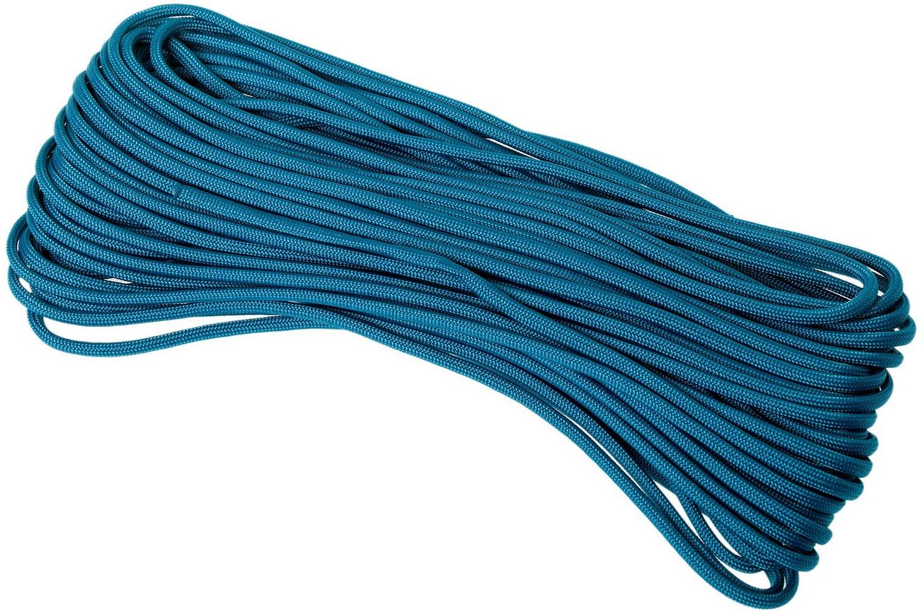 Knivesandtools 550 paracord type III, kleur: caribbean, 50 ft (15,24 m)