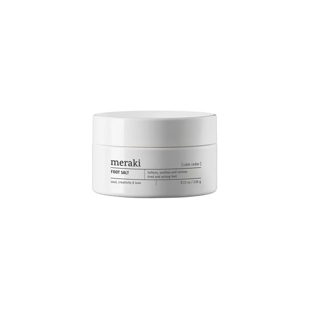 Meraki Fodbadesalt Calm Cedar - 200 ml