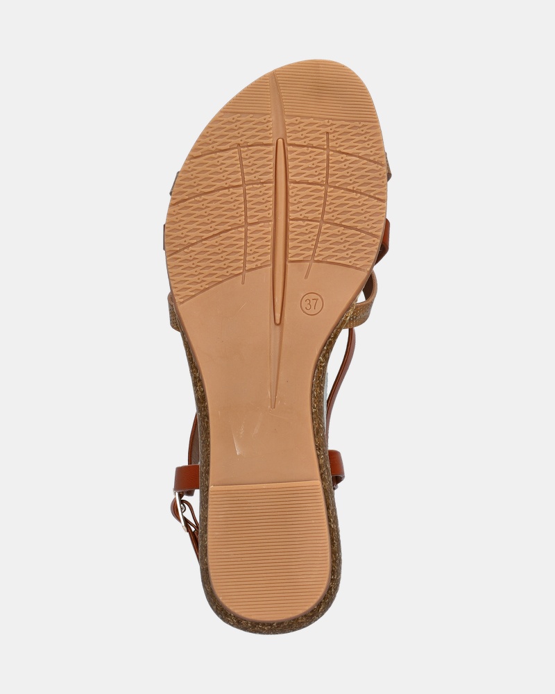 Dolcis Sandalen  - cognac