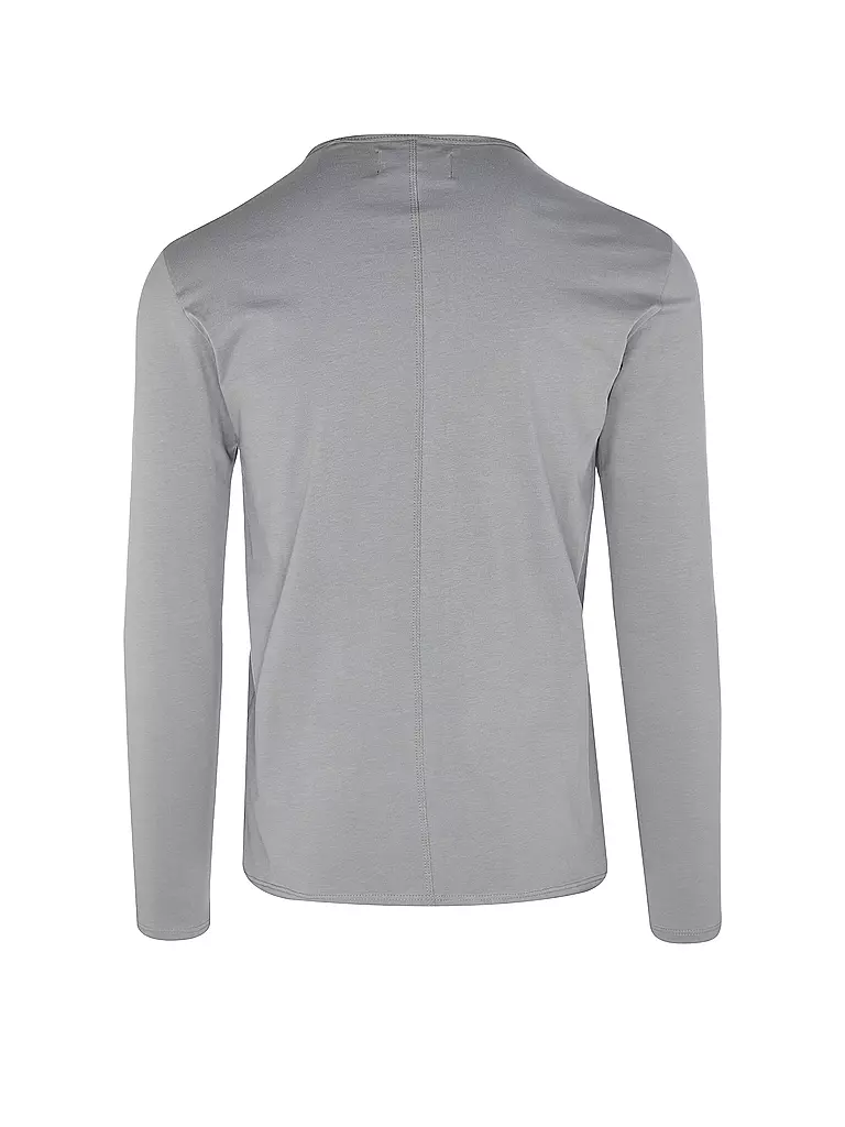 REPLAY Langarmshirt  hellgrau