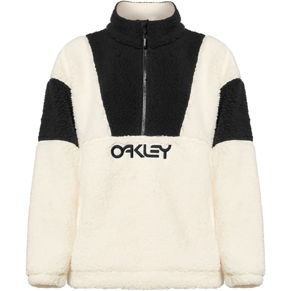 Sweat polaire OAKLEY TNP EMBER HALF ZIP RC FLEECE W ARCTIC WHITE