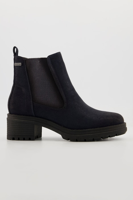 Chelseaboots, Jana Shoes, Lederoptik, recycelt, Weite H