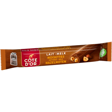 Côte d'Or Chocoladereep Melk Hazelnoten 45g
