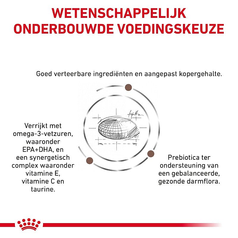 Royal Canin Hepatic Kat Kattenvoer voor ondersteuning van de leverfunctie van volwassen katten