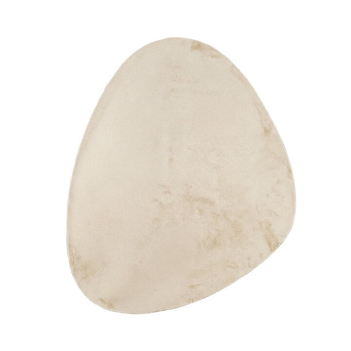 Zacht laagpolig vloerkleed - Cozy Pebble Creme